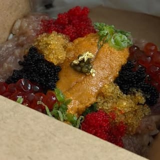 Ikura & Uni Bowl