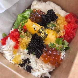 Blue Crab Uni Caviar Bowl