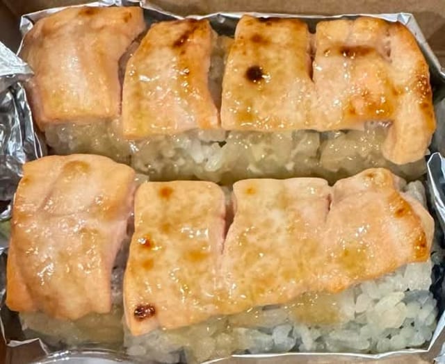 Baked Salmon Roll.