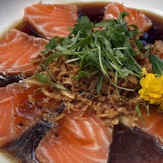 Salmon Carpaccio (6 pcs)